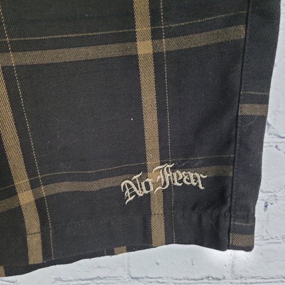 NO FEAR | plaid flat front shorts - Picture 2 of 6